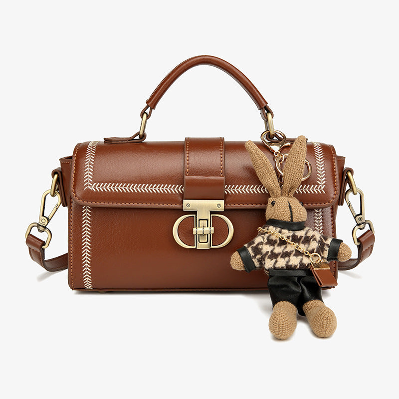 Women's Niche Genuine Leather High-grade Light Luxury Crossbody Bags