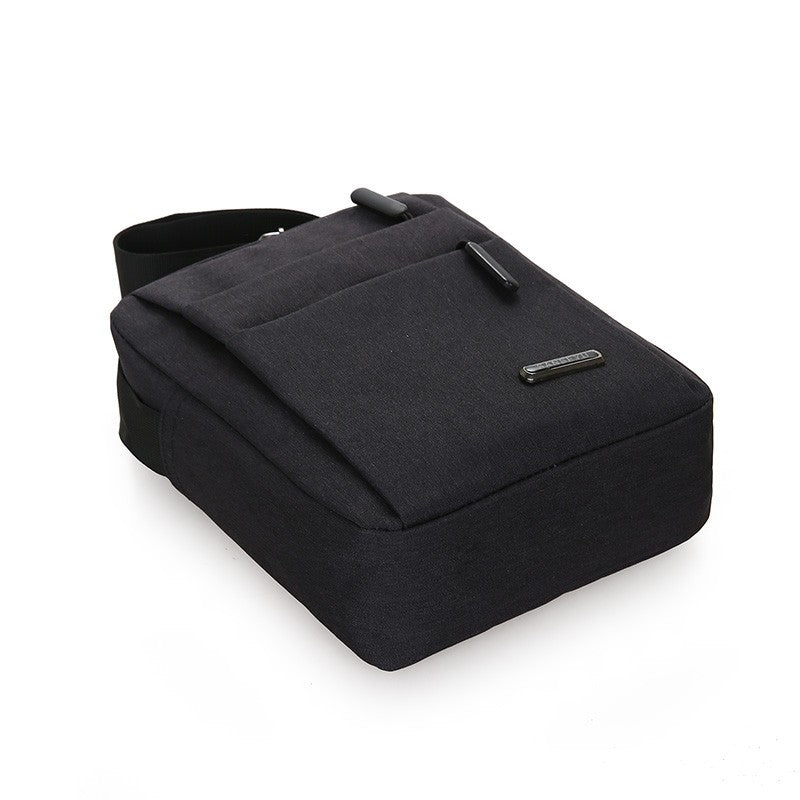 Men's Vertical Oxford Cloth Waterproof Large Capacity Backpacks