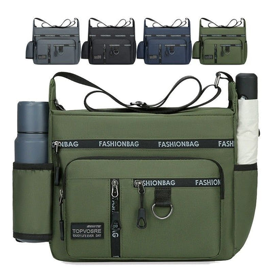Men's Large Capacity Lightweight Oxford Cloth Versatile Men's Messenger Bags