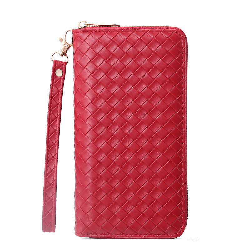 Trendy Long Premium Organ Zipper Unisex Card Holder