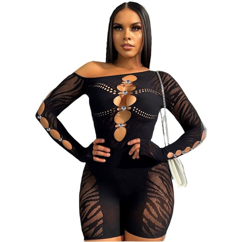 Women's Autumn Long Sleeve Sexy Fashion Outer Women's Jumpsuit/clothing