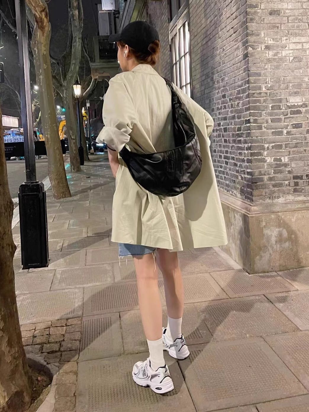 Women's Croissant Sheepskin Niche French Style Dumpling Bags