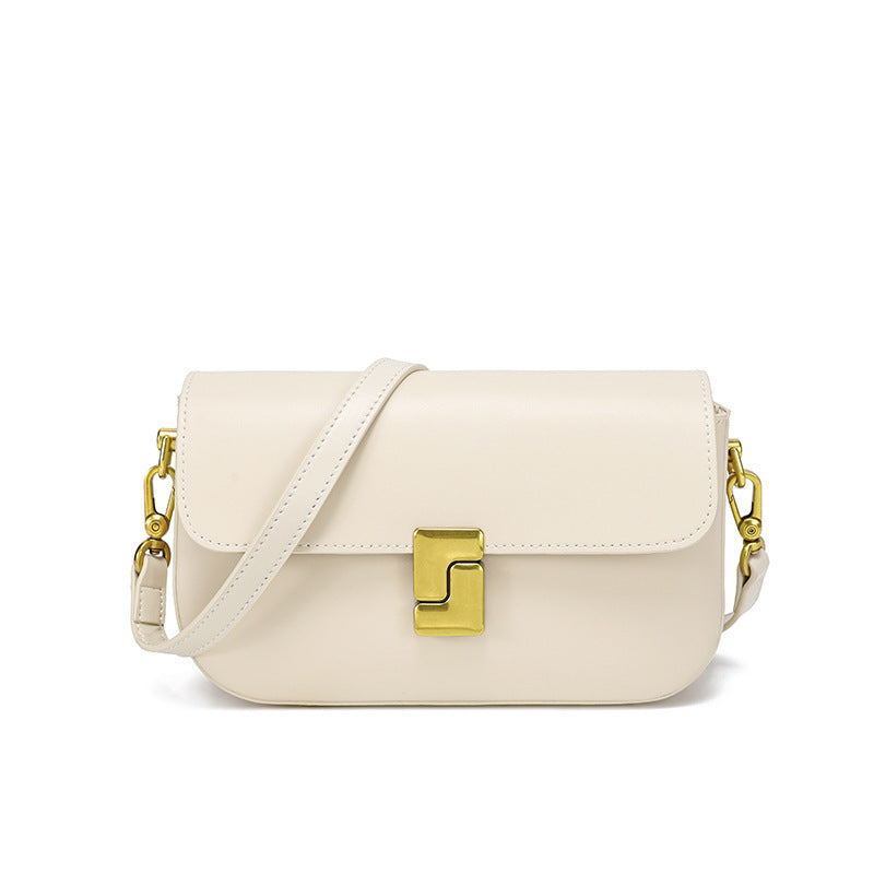 Slouchy Casual Women's Cowhide Niche High-grade Bags