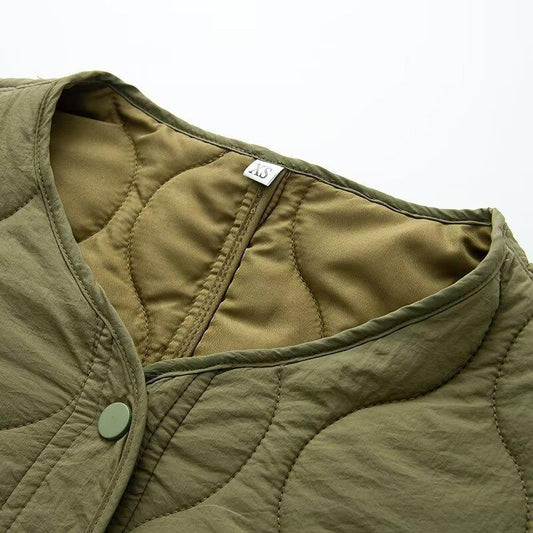 Women's Side Slit Clothes Two Loose Large Coats