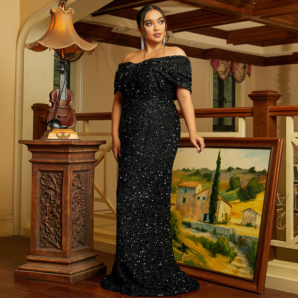 Women's Clothes Long Party Banquet Light Luxury Dresses