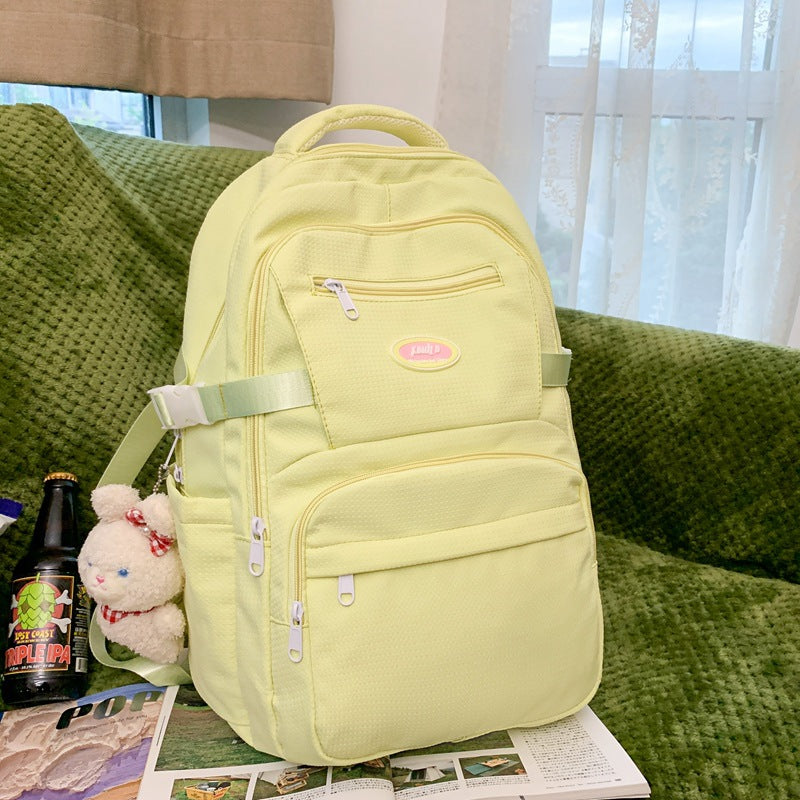 Female Korean College High Junior Large Middle School Students' Schoolbags