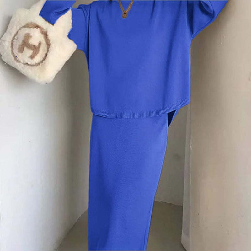 Women's Spring Solid Color Minimalist Long Sleeve Suits