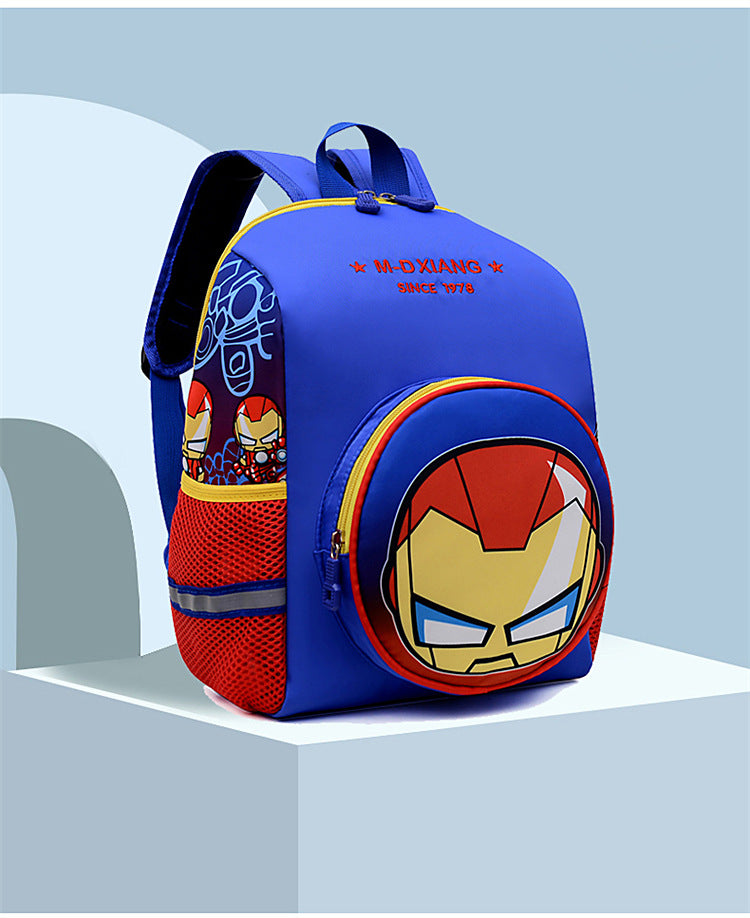Children's Pony Print Cute Cartoon Boys Trendy Kindergarten School Bags