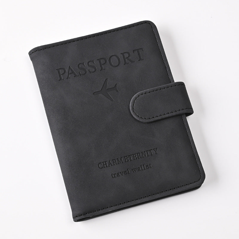 Aircraft Magnetic Passport Tag Suit Sleeve Card Holder
