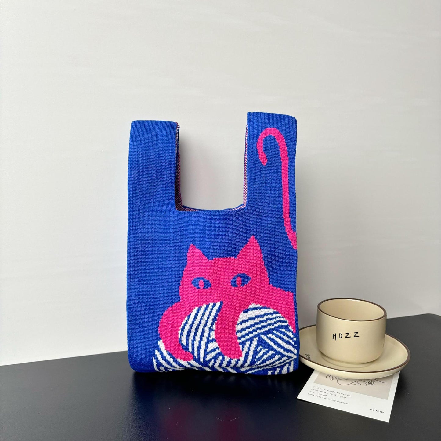 Cartoon Wrist Large Capacity Minority Hand Handbags