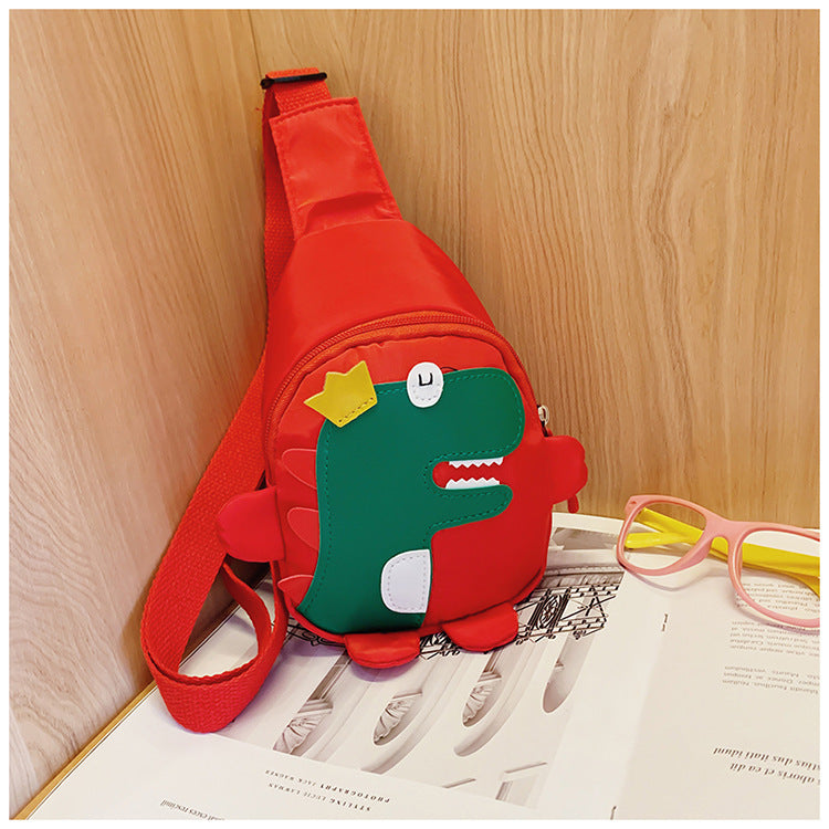 Children's Korean Style Dinosaur Boys Trendy Cute Men's Shoulder Bags