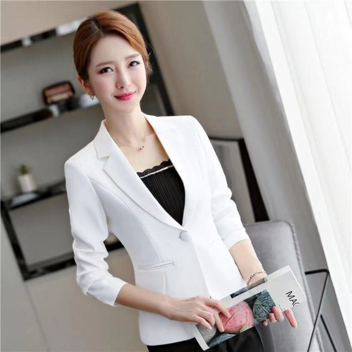 Women's Korean Style Business Fashion Casual Small Suit