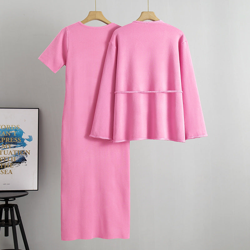 Women's Leisure Loose Fashion Long Two-piece Suits