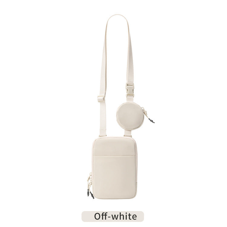 Women's & Men's & Trendy Adjustable Detachable Waterproof Nylon Phone Bags