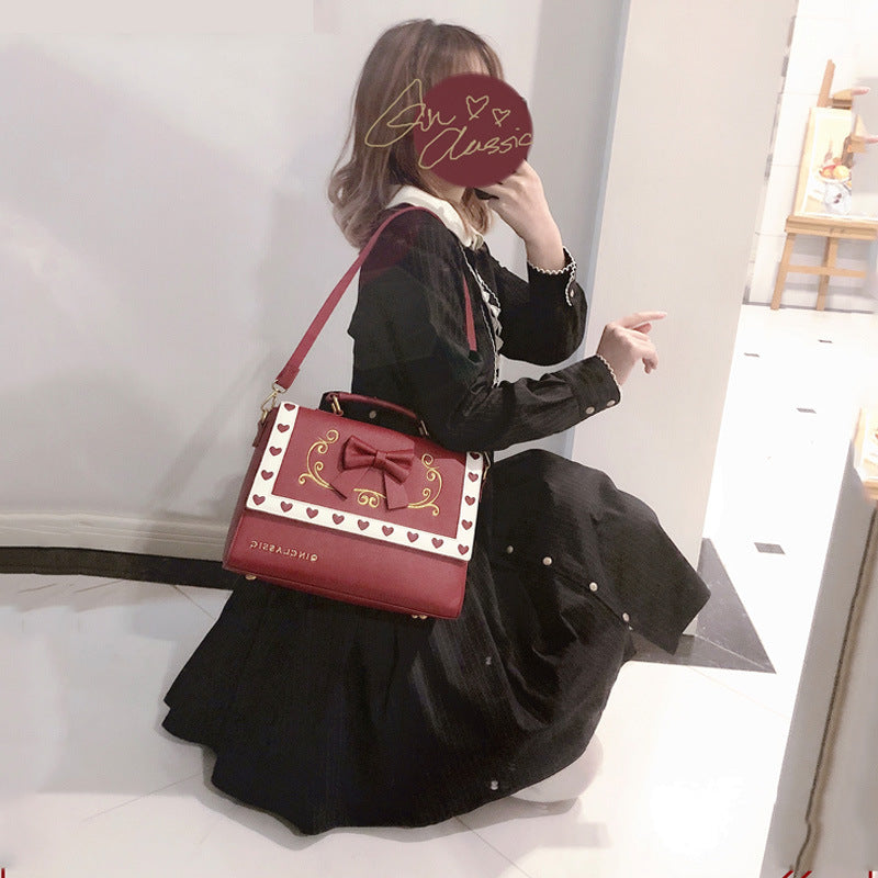 Cool Korean Fashion Western Style Soft Crossbody Bags