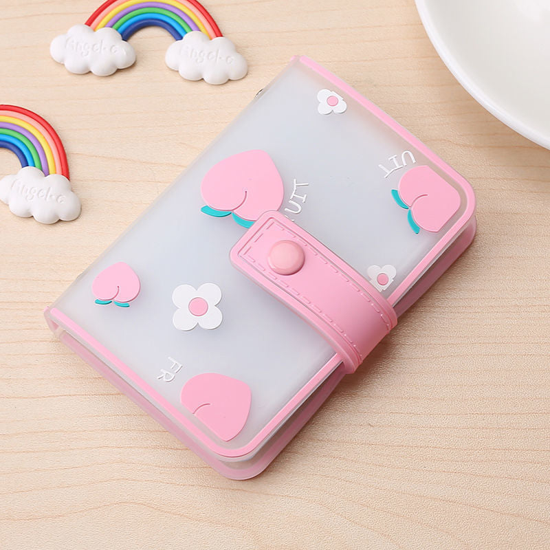 Women's Gel Large Capacity Multiple Slots Cute Card Holder