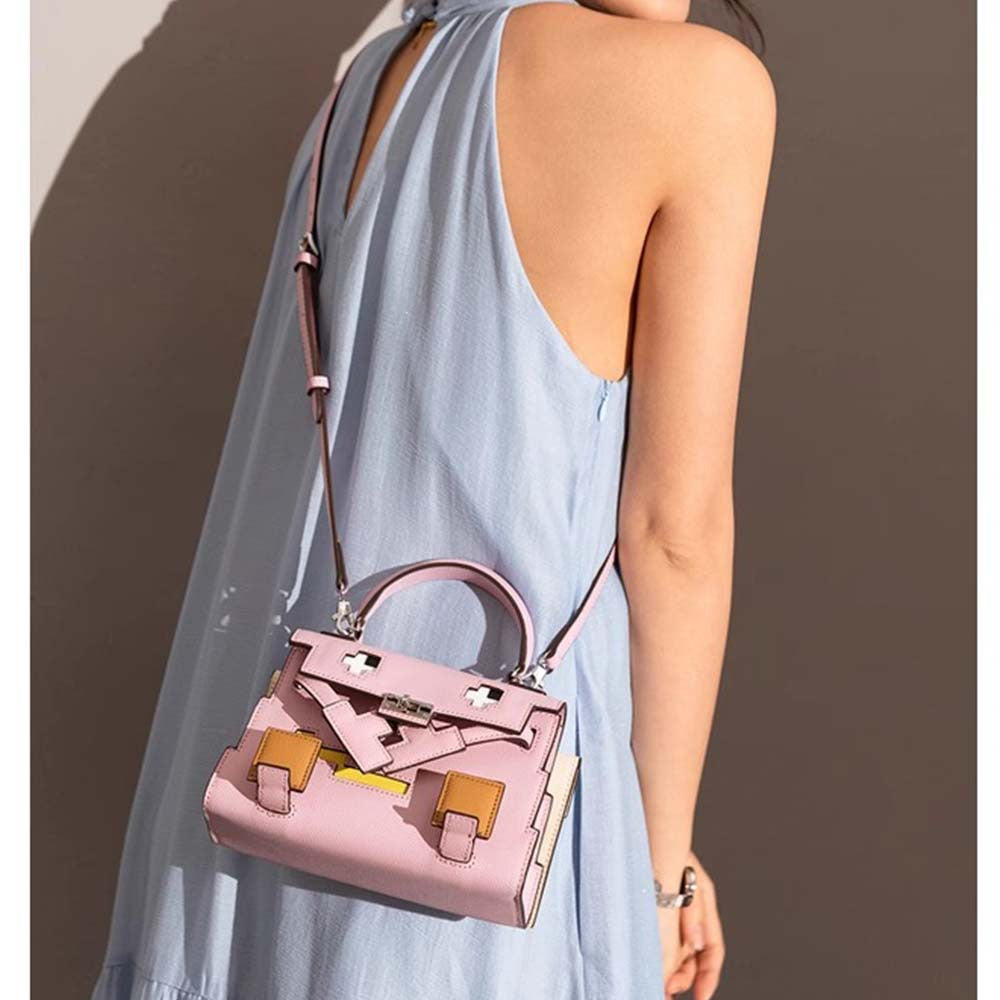 Women's Summer Kelly Mosaic Cute Doll Fashion Handbags