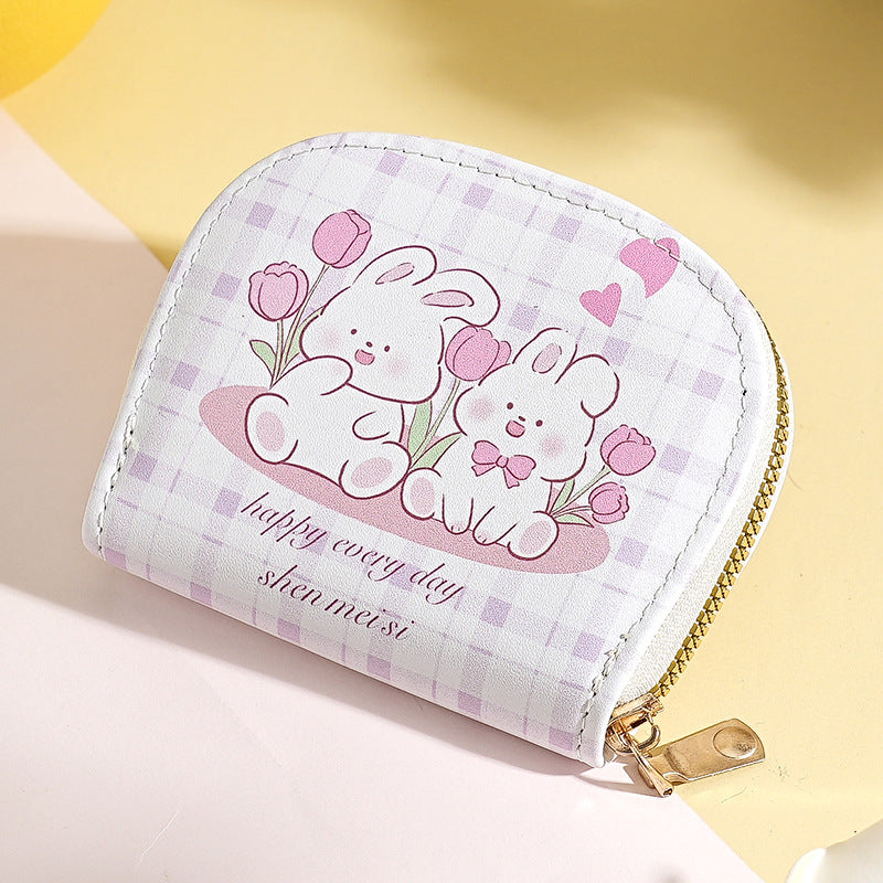 Women's & Men's & Trendy Document Bank Storage Cute Card Holder