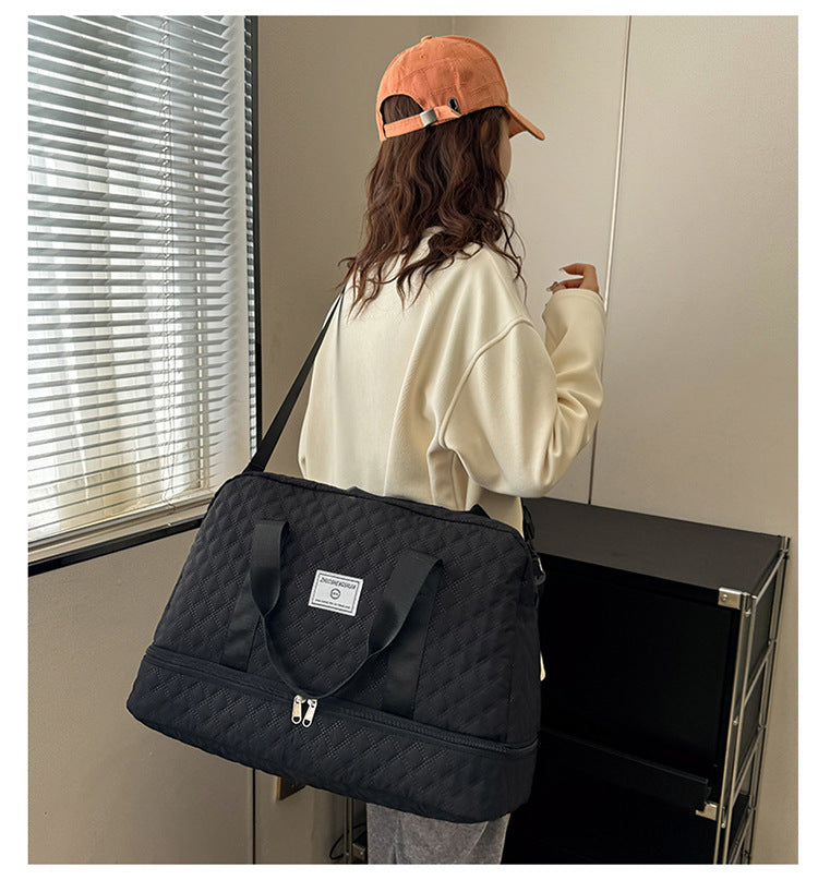 Dry Wet Separation Yoga Fitness Large Capacity Travel Bags