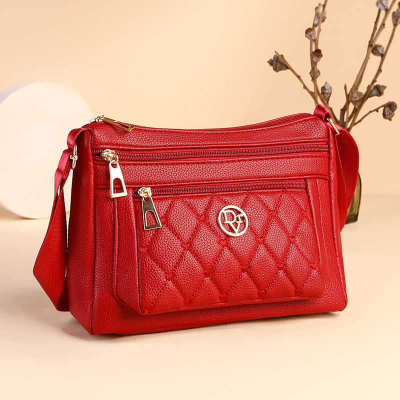 Women's Versatile Graceful Comfortable Summer Textured Crossbody Bags