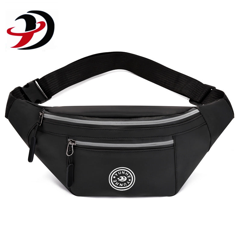 Men's Printed Versatile Slanted Large Capacity Cell Men's Waist Packs