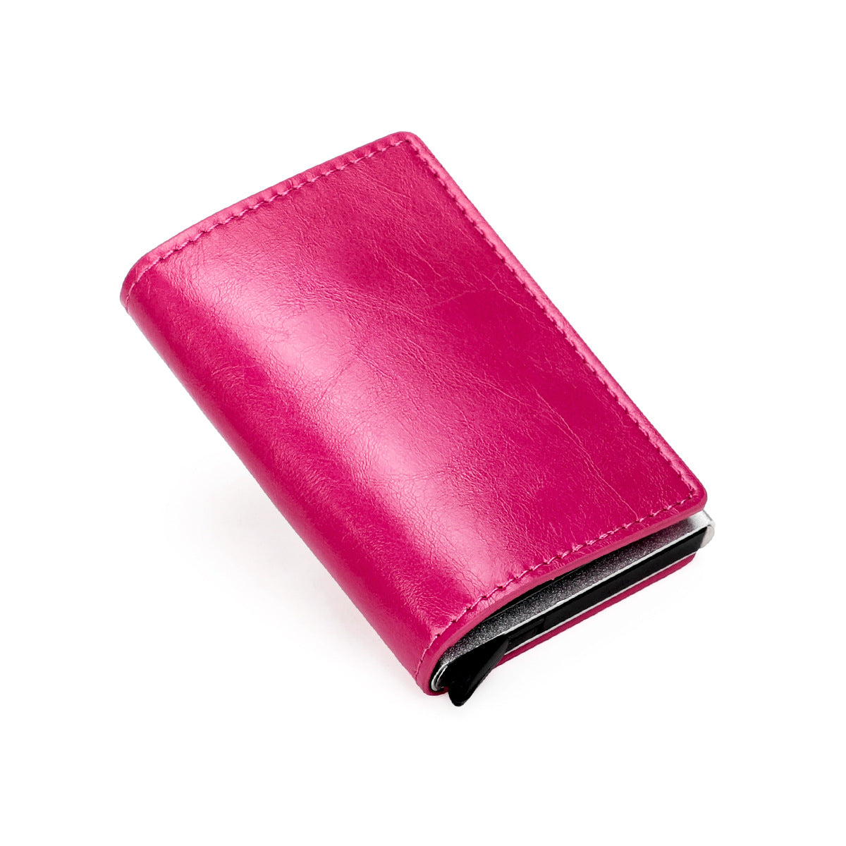 Automatic Pop-up Credit Metal Aluminum Box Card Holder