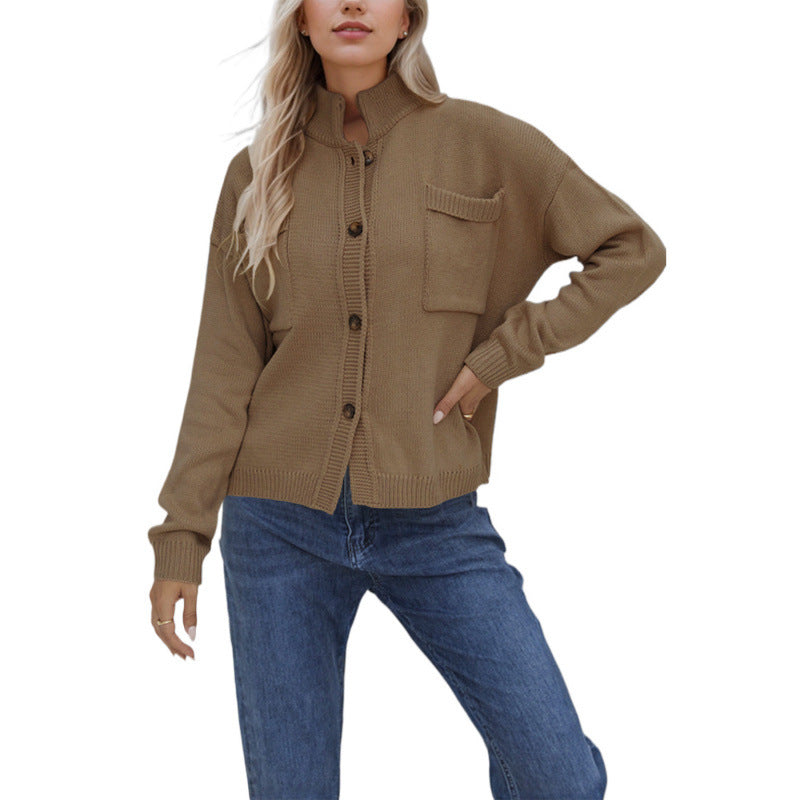Women's New Classic Beautiful Button Baggy Sweaters