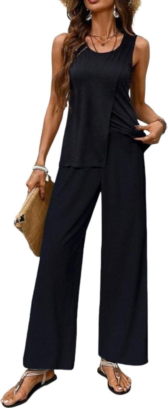 Pretty Durable Beautiful Casual Women's Sleeveless Fashion Casual Suit
