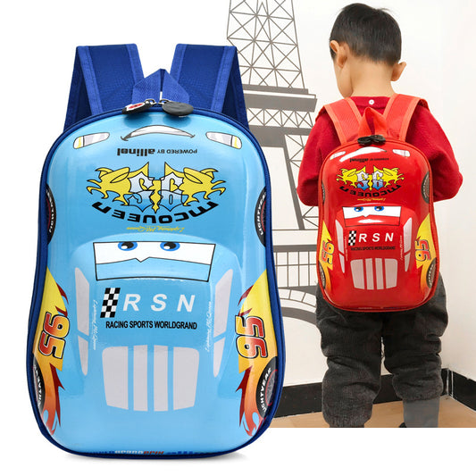Children's Hard Year-old Boys Car Cool Backpacks