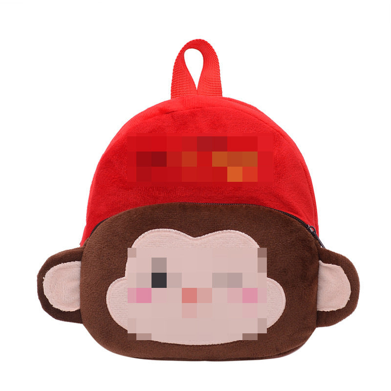 Classy Cute For Boys Cartoon Plush Backpacks