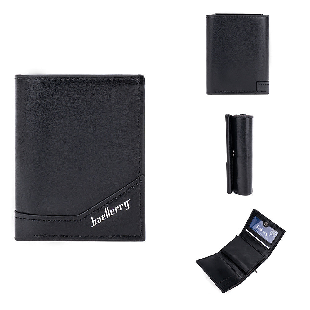 Men's Banknote Position Metal Aluminum Box Automatic Card Holder