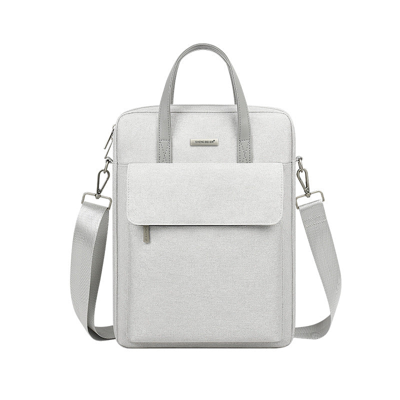 Leather High-grade Office Material Storage Waterproof Laptop Bags