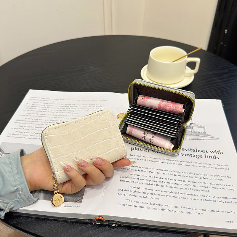 Women's Fashion Storage Classic Style Clutch Card Holder