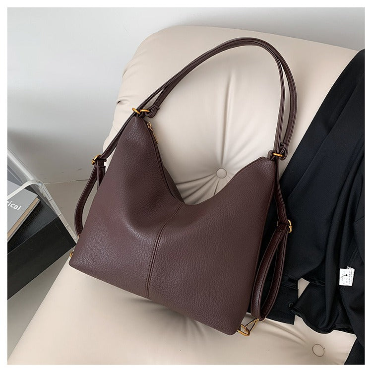 Women's Trendy Design Fabric Material Simple Fashion Shoulder Bags