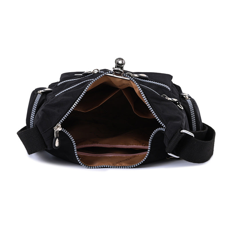 Women's Trendy Waterproof Nylon Cloth Spring Crossbody Bags