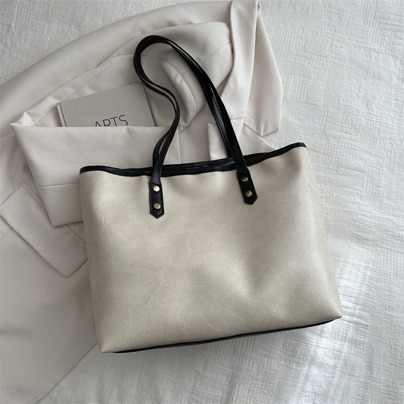 Capacity Korean Style Commuter Early Spring Fashion Tote Bags