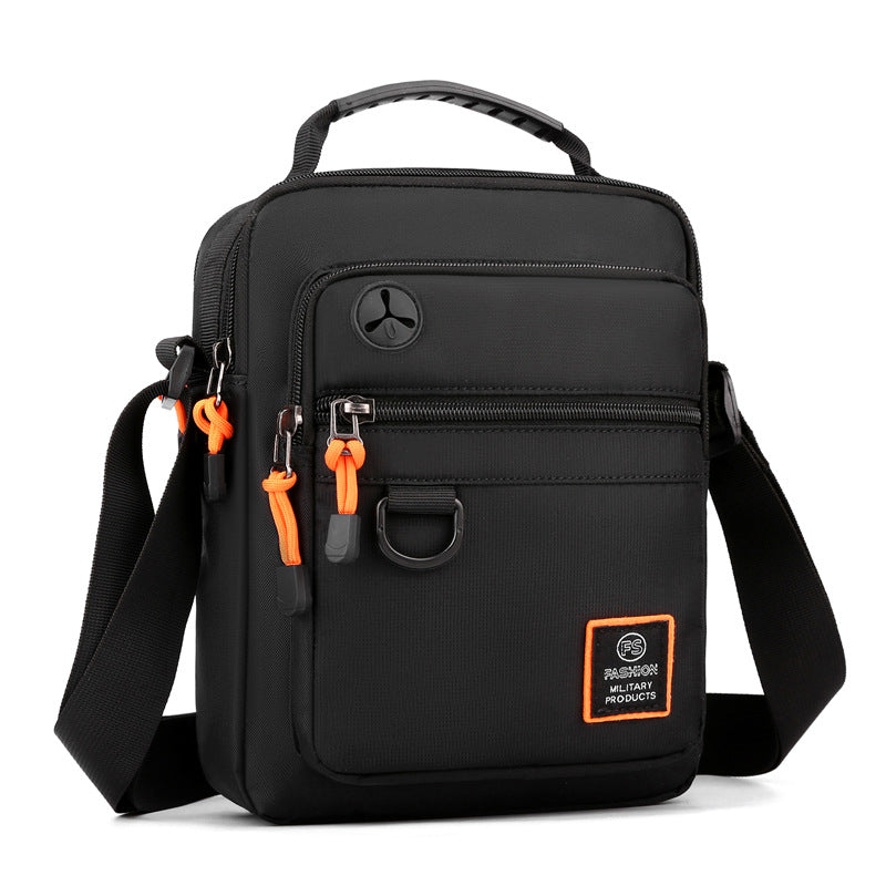 Men's Lightweight Nylon Cloth Simple Stylish Men's Messenger Bags