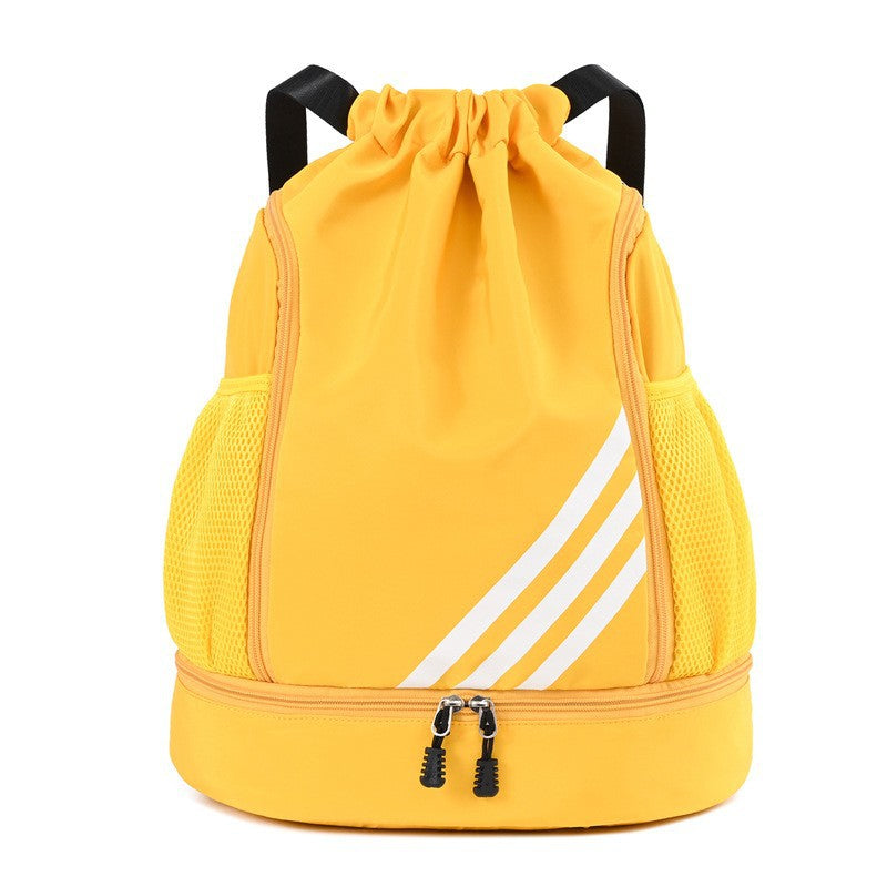 Basketball Swimming Drawstring Dry Wet Separation Backpacks