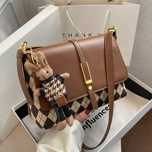 Women's Large Capacity Fashionable Niche High-grade Western Crossbody Bags