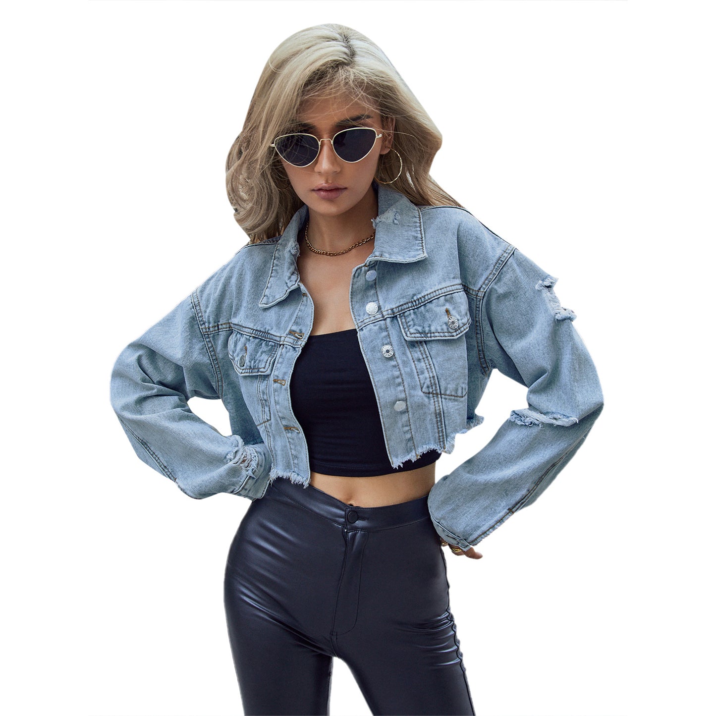 Women's Classic New Casual Fashion Denim Jackets