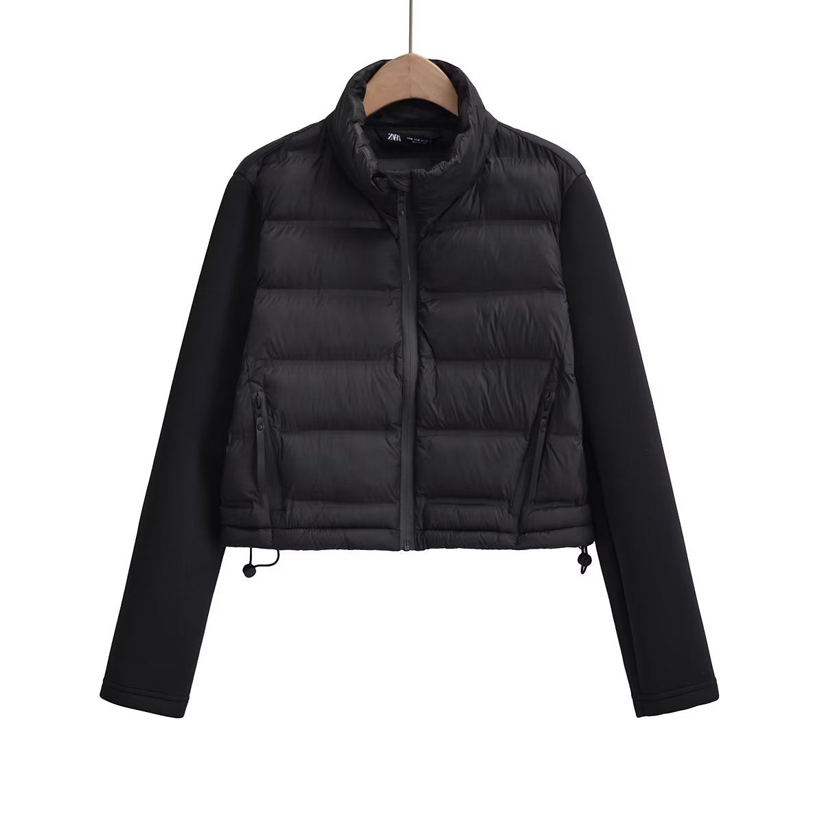 Women's Urban Casual Sleeve Stitching Cotton Coats