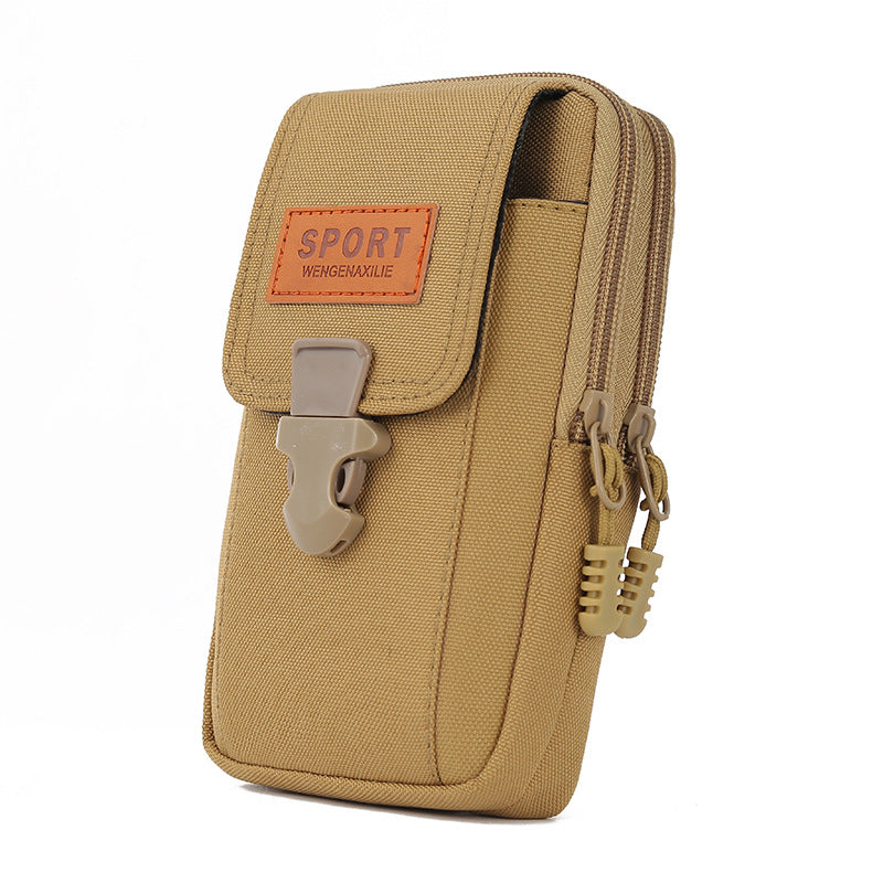 Men's Cloth Plug Cell Pannier Mini Hanging Men's Waist Packs