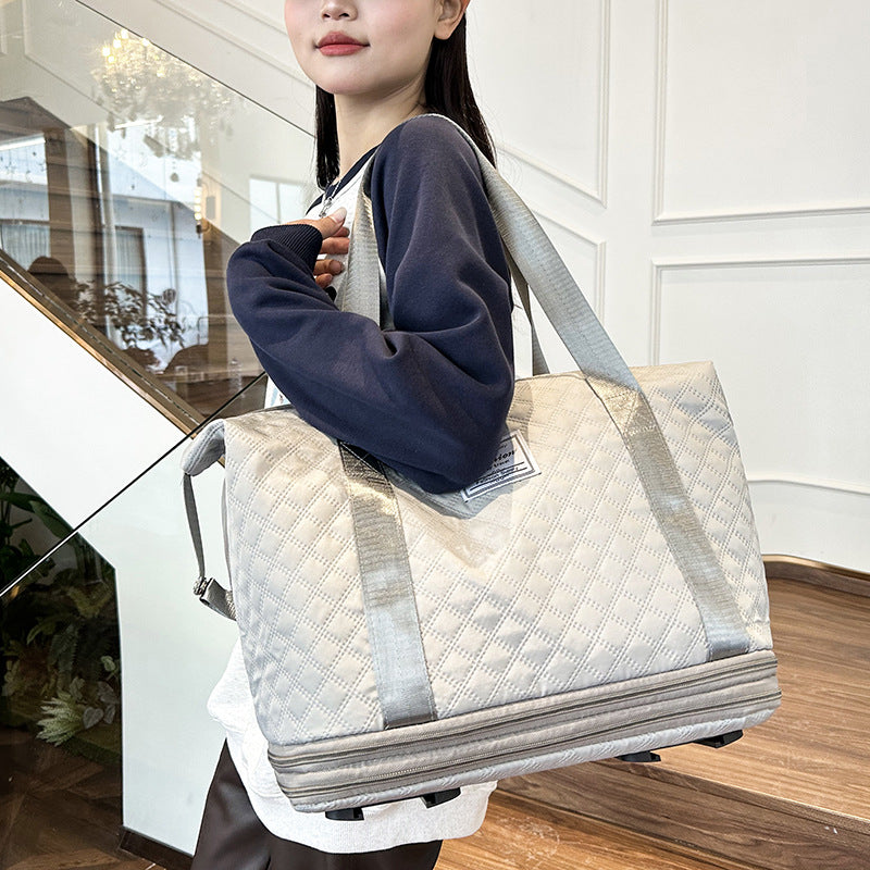 Duffel Storage Maternity Dry Wet Separation Large Travel Bags