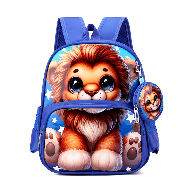 Children's Large Capacity Cute Boys Ultra Light Kindergarten School Bags
