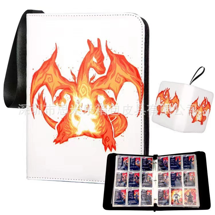 Trendy Game Binder Grid Collection Album Bags