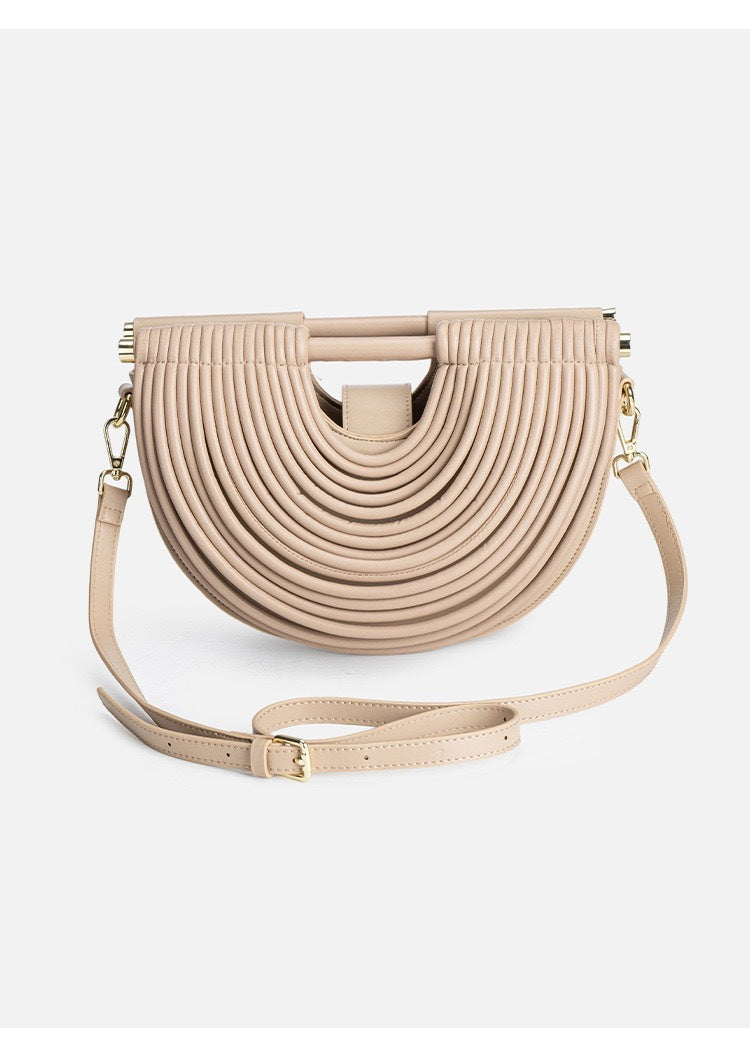 Bamboo Simple Hand-knitted Force Clutch Fashion Evening Bags