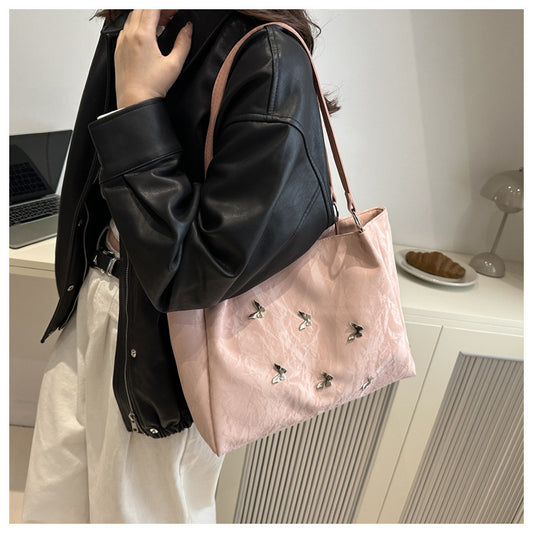 Women's Large Capacity Fashionable Design Daily Commute Tote Bags