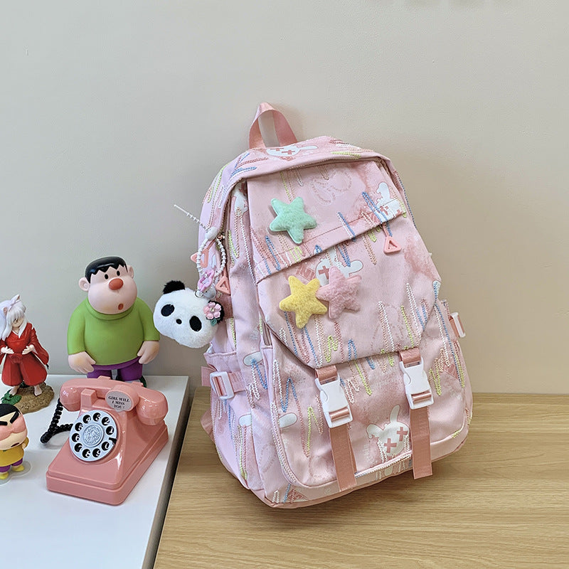 High Female Niche Design Junior Decoration Middle School Students' Schoolbags