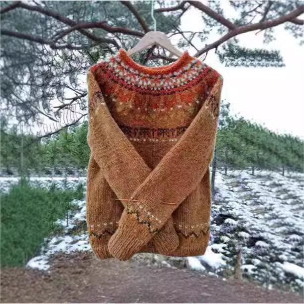 Women's Beautiful Pullover Loose Multicolor Fashionable Sweaters