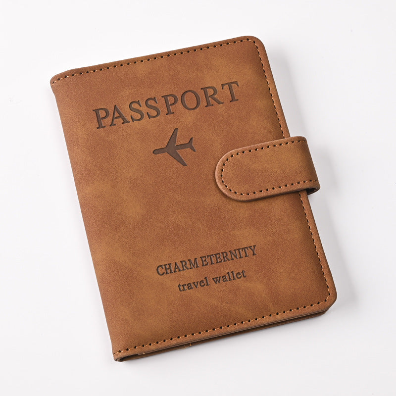 Aircraft Magnetic Passport Tag Suit Sleeve Card Holder